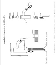 871-23 Faucet Diagram
